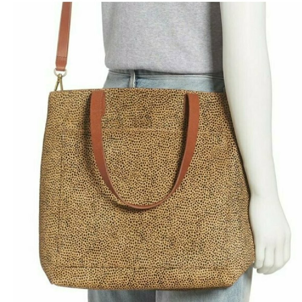 🎁MADEWELL The Medium Transport Tote: Printed Calf - Picture 1 of 12